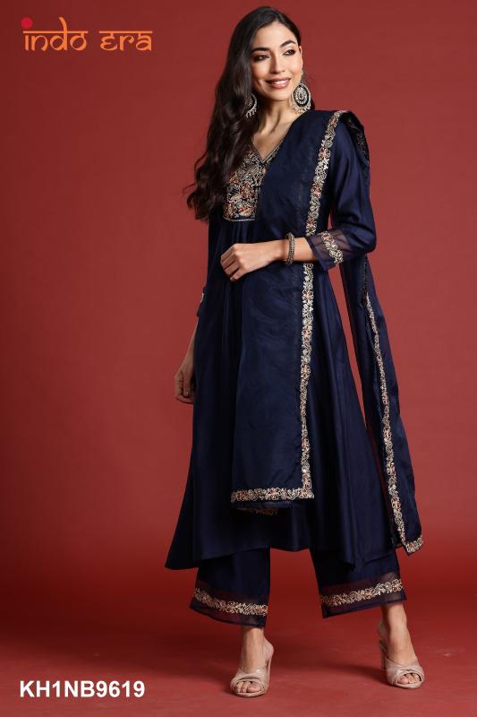 Indo Era 2496 Liva Floral Embroidery Kurti wholesale catalog