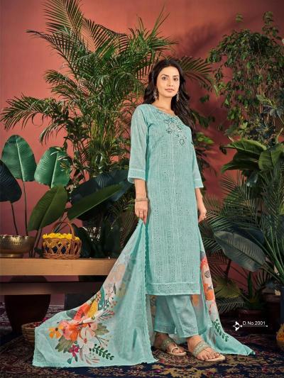 Isavasyam Cotton Chikan Applique Vol 2 Kurti Wholesale catalog