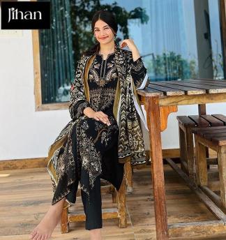 Jihan 3227 Cotton Dupatta Salwar Suits Wholesale catalog