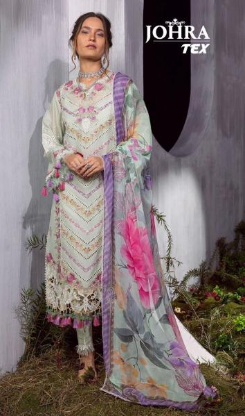 Johra Tex 143 To 145 Cotton Salwar Kameez wholesale catalog
