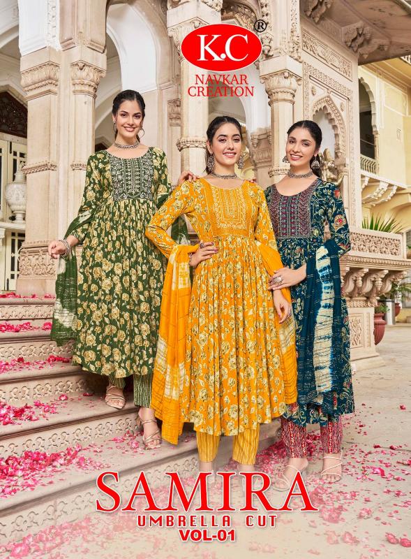 Navkar SAMIRA VOL 1 Kurti Wholesale catalog