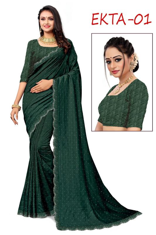 KAMYA EKTA vol1 printed saree wholesale market surat wholesale catalog
