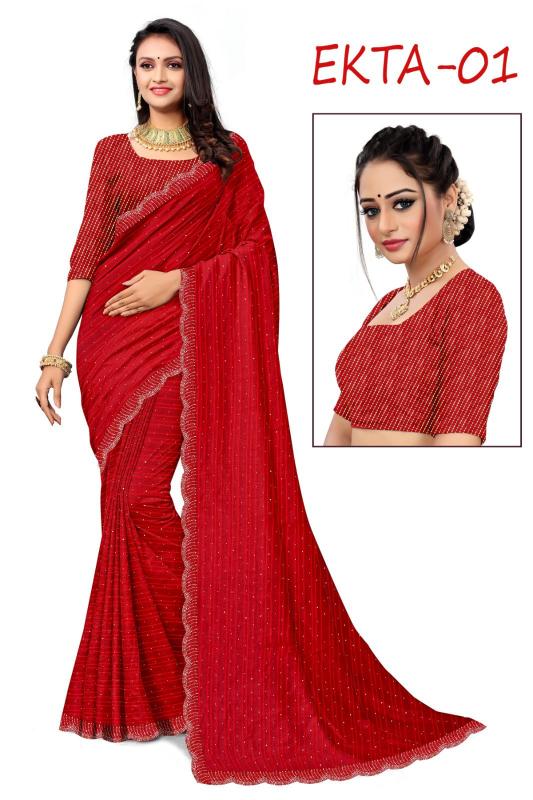 KAMYA EKTA vol1 printed saree wholesale market surat wholesale catalog