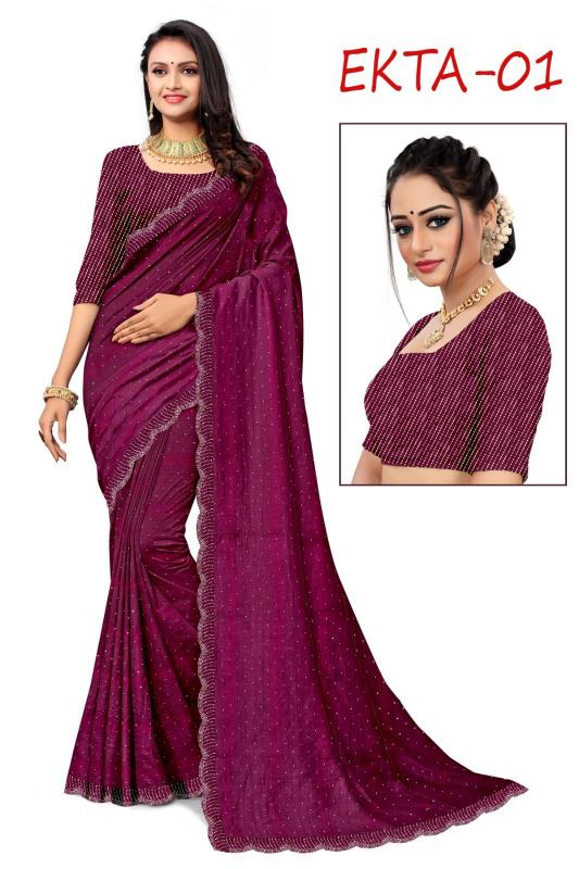 KAMYA EKTA vol1 printed saree wholesale market surat wholesale catalog