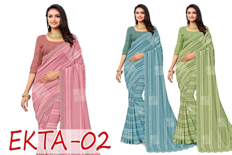 KAMYA EKTA VOL2 surat saree wholesale market with price wholesale catalog