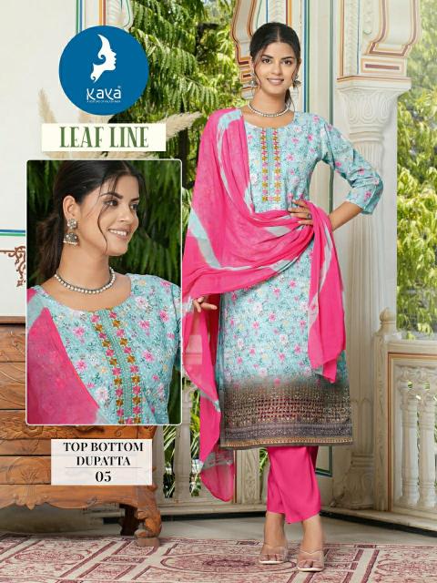 KAYA LEAF LINE Kurti Wholesale catalog