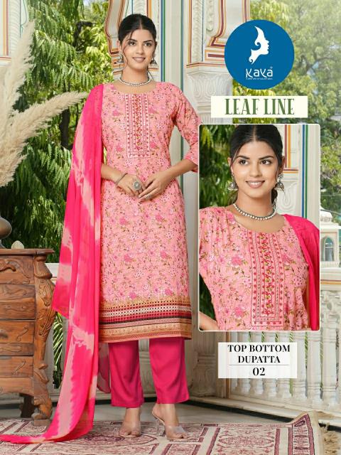 KAYA LEAF LINE Kurti Wholesale catalog