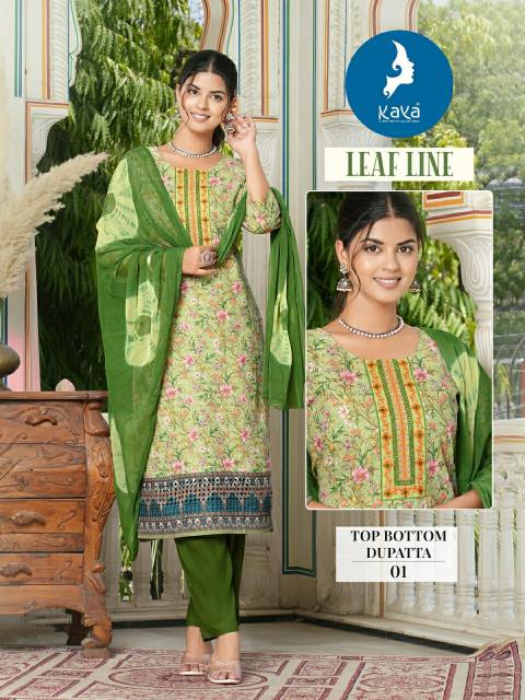 KAYA LEAF LINE Kurti Wholesale catalog