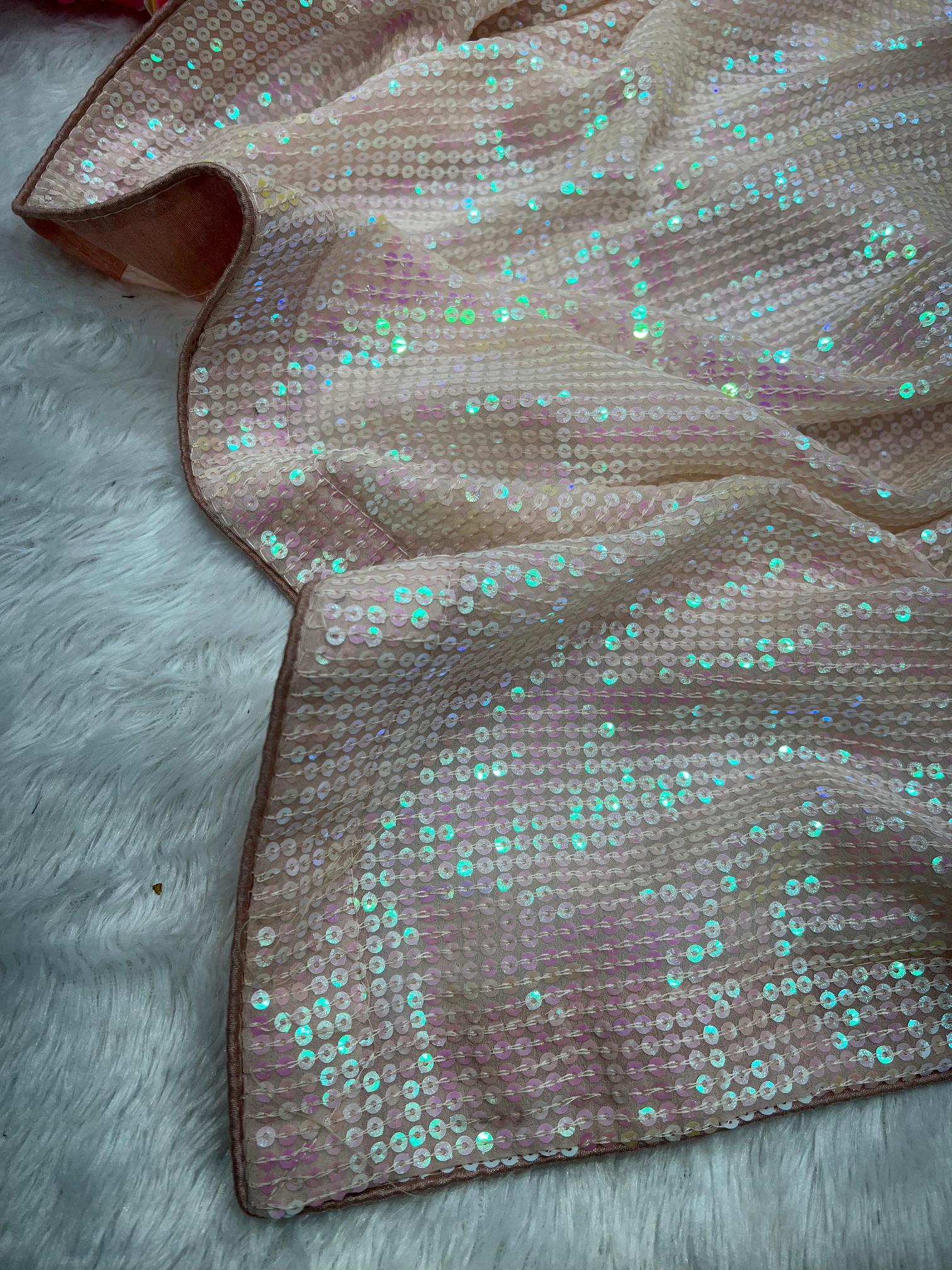 Kc 2003 Heavy Georgette Bollywood surat textile market wholesale saree