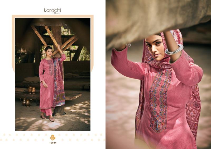 Kesar Patola Fancy Printed Dress Material Wholesale catalog