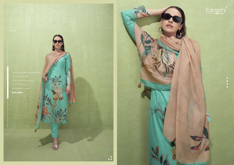 Kesar Zara Silk Digital Printed Dress Material wholesale catalog