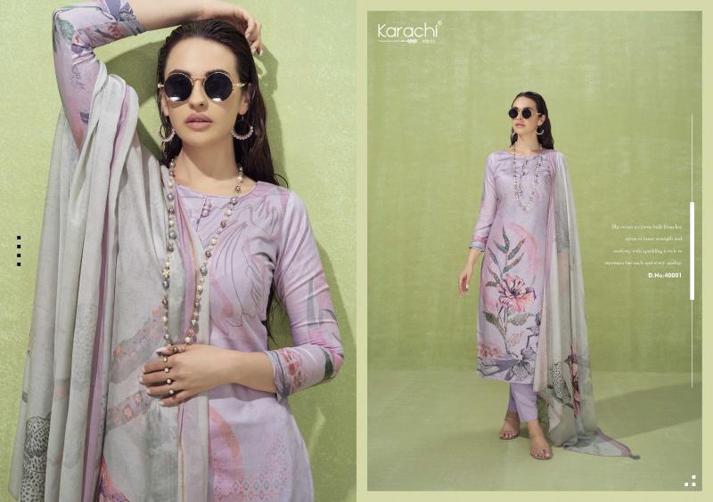 Kesar Zara Silk Digital Printed Dress Material wholesale catalog