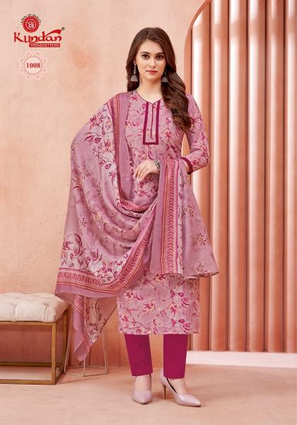 Kundan Pashmina Gold Vol 1 Cambric Cotton Printed Dress Material Wholesale catalog