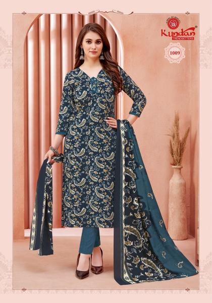Kundan Pashmina Gold Vol 1 Cambric Cotton Printed Dress Material Wholesale catalog
