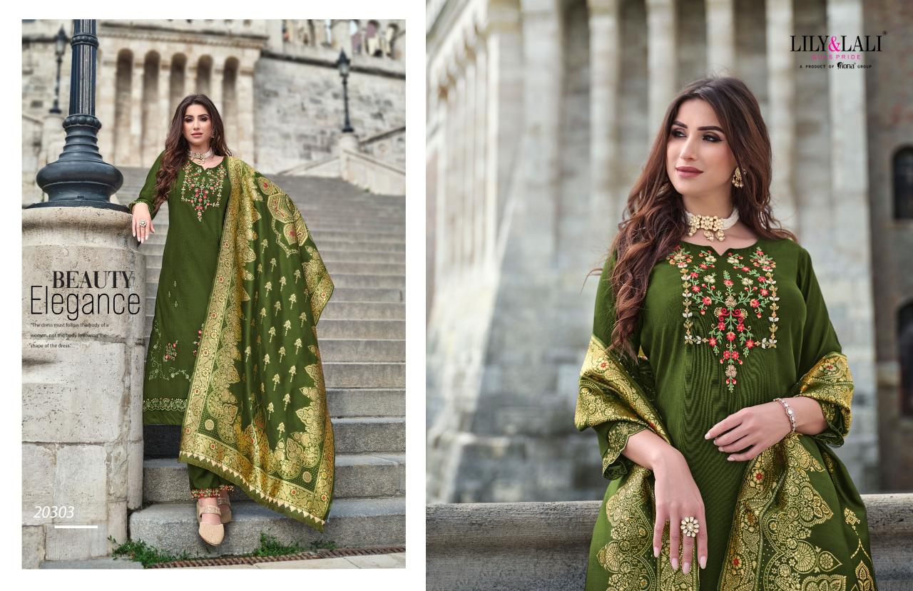Lily And Lali Hasmeena Vol 3 Kurti Bottom With Dupatta wholesale catalog