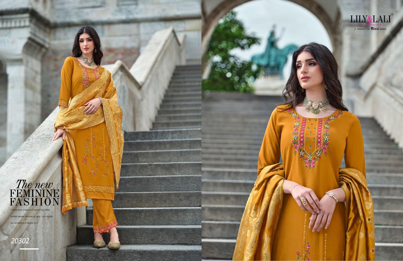 Lily And Lali Hasmeena Vol 3 Kurti Bottom With Dupatta wholesale catalog