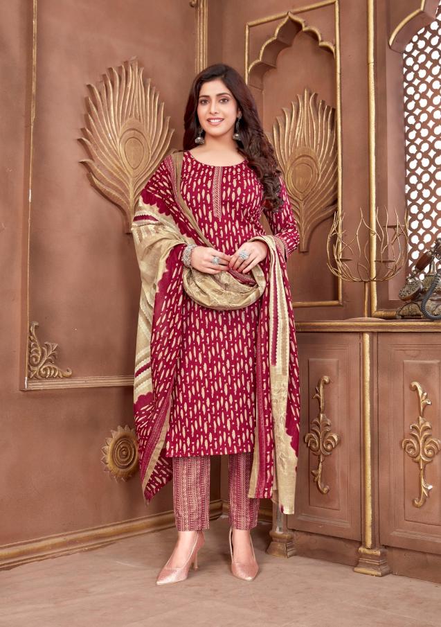 Madhav Poshak Vol 2 Cotton Printed Dress Material Wholesale catalog