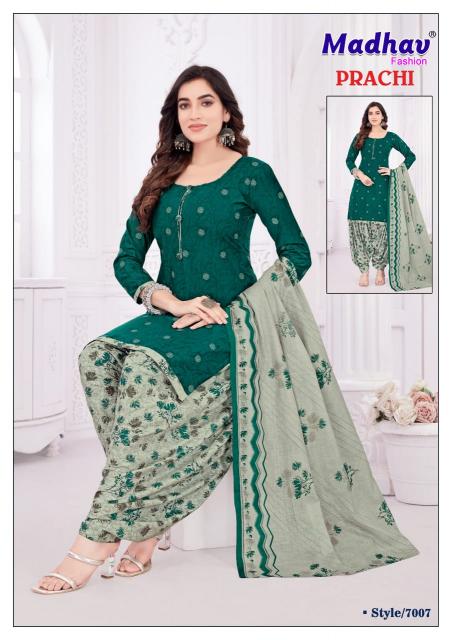 Madhav Prachi Vol 7 Cotton Printed Dress Material wholesale catalog
