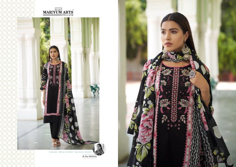 Mariyum Mahfoozhah Cotton Printed Dress Material Wholesale catalog