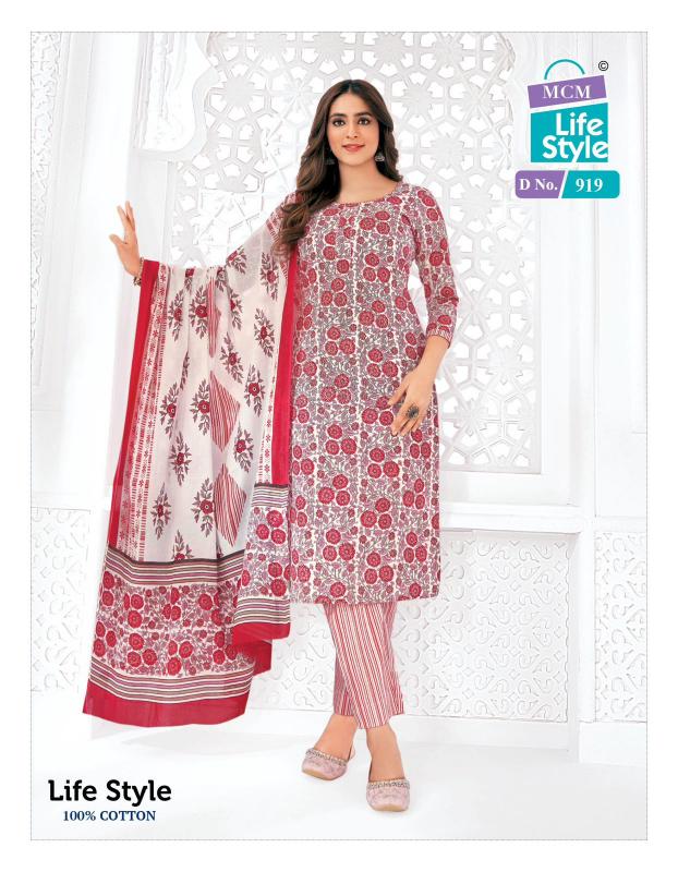 Mcm Life Style Vol 9 Cotton Printed Dress Material wholesale catalog