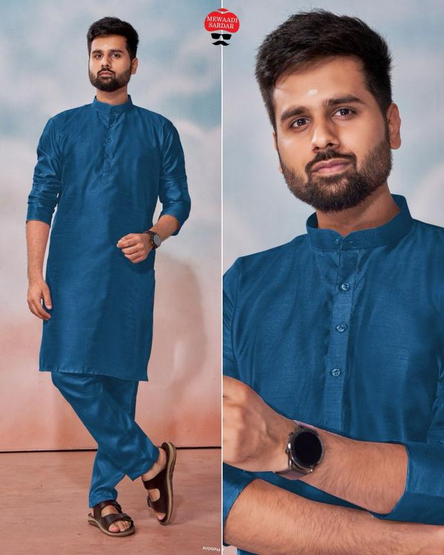 Mewaadi Sardar Kalki Kurta With Pajama wholesale catalog