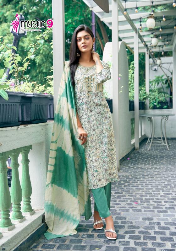 MYSTIC 9 SABRI  VOL 1 Kurti Wholesale catalog