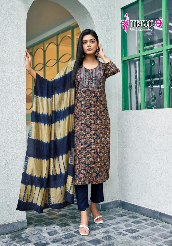 MYSTIC 9 SABRI  VOL 1 Kurti Wholesale catalog