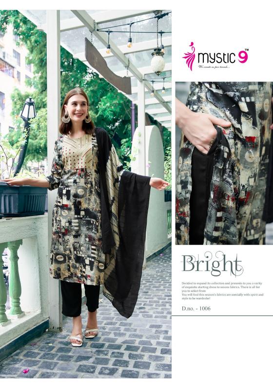 MYSTIC 9 SABRI  VOL 1 Kurti Wholesale catalog