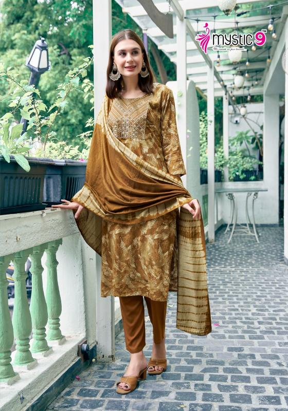 MYSTIC 9 SABRI  VOL 1 Kurti Wholesale catalog