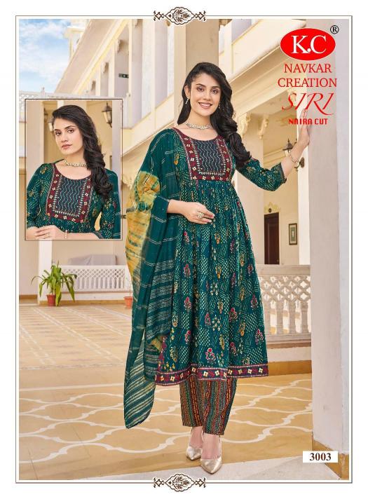 NAVKAR K.C SIRI VOL3 KURTI Wholesale catalog