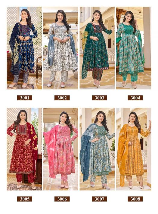 NAVKAR K.C SIRI VOL3 KURTI Wholesale catalog