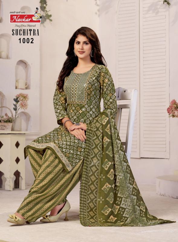 NAVKAR SUCHTRA vol 1 Dress materials wholesale catalog