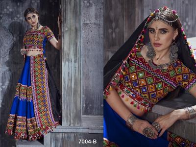 RAJWADI VOL -1 D - 7003 B NAVRATRI Lehenga CHOLI Wholesale catalog