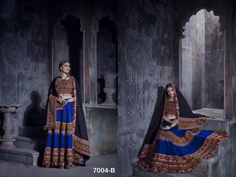 RAJWADI VOL -1 D - 7003 B NAVRATRI Lehenga CHOLI Wholesale catalog