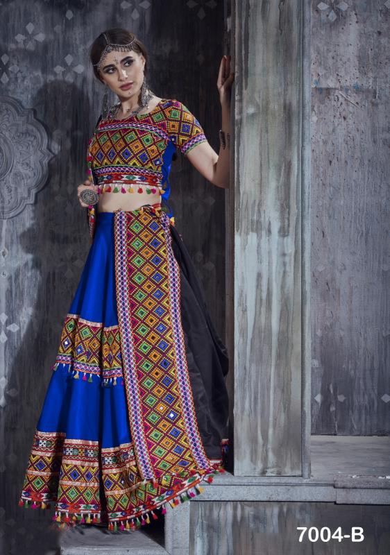 RAJWADI VOL -1 D - 7003 B NAVRATRI Lehenga CHOLI Wholesale catalog