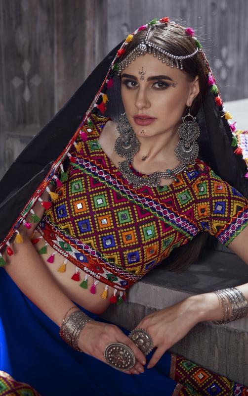 RAJWADI VOL -1 D - 7003 B NAVRATRI Lehenga CHOLI Wholesale catalog