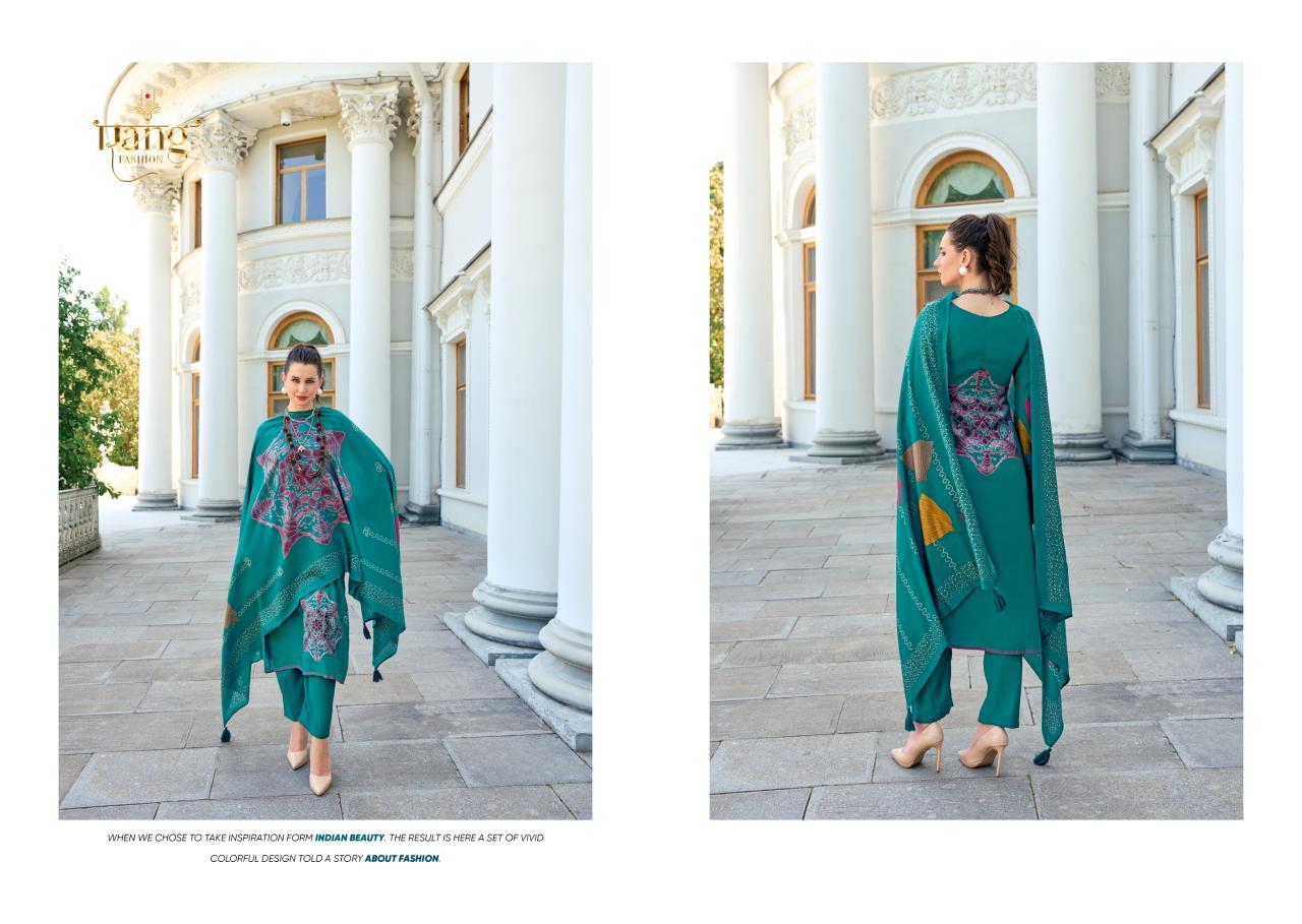 RANG FASHION LEHRIYA kurti wholesale catalog