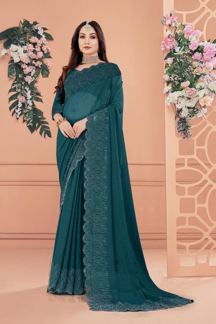 Rani 2188 Colors Siroski Work best saree wholesalers surat wholesale catalog