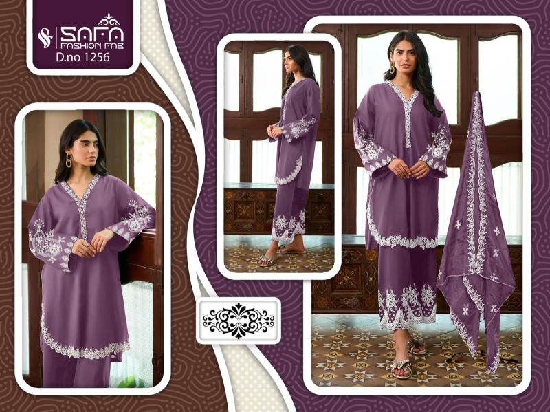 Safa Fashion Fab 1256 Pakistani Suits Wholesale catalog