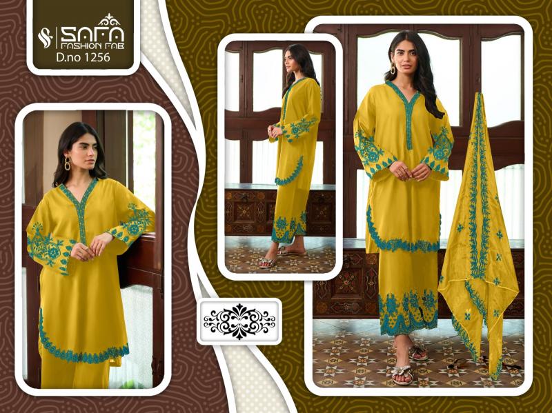 Safa Fashion Fab 1256 Pakistani Suits Wholesale catalog