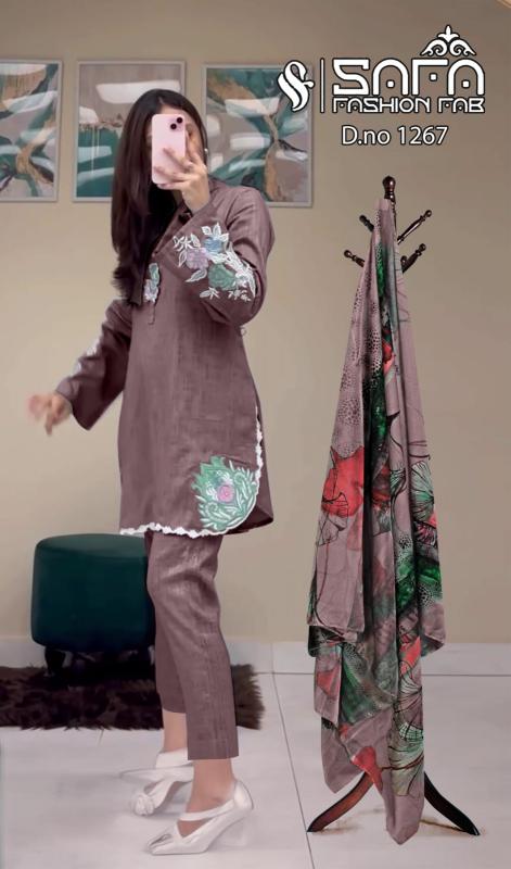 Safa Fashion Fab 1267 Pakistani Ready Made Dress  wholesale catalog