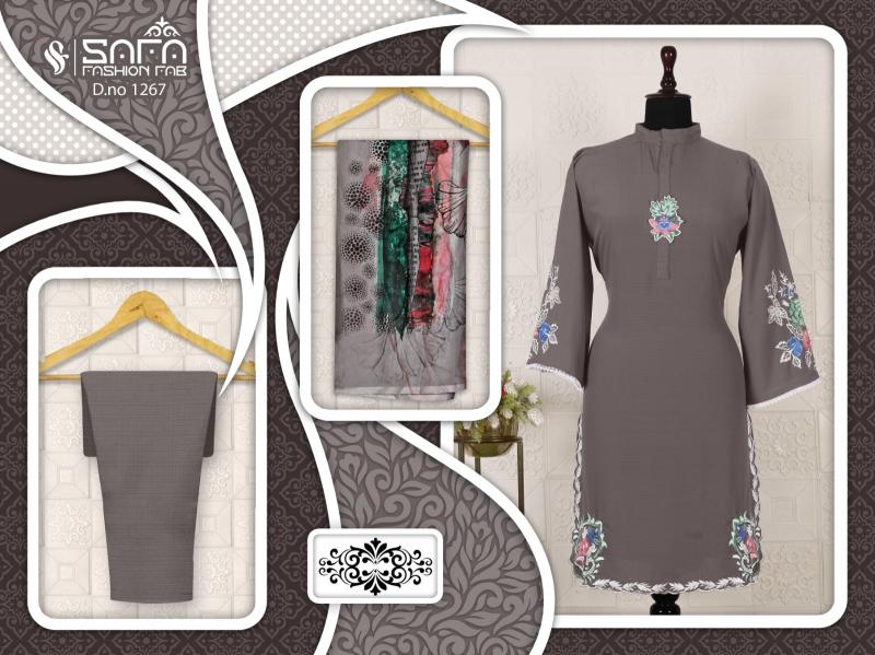 Safa Fashion Fab 1267 Pakistani Ready Made Dress  wholesale catalog