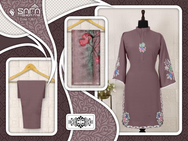 Safa Fashion Fab 1267 Pakistani Ready Made Dress  wholesale catalog