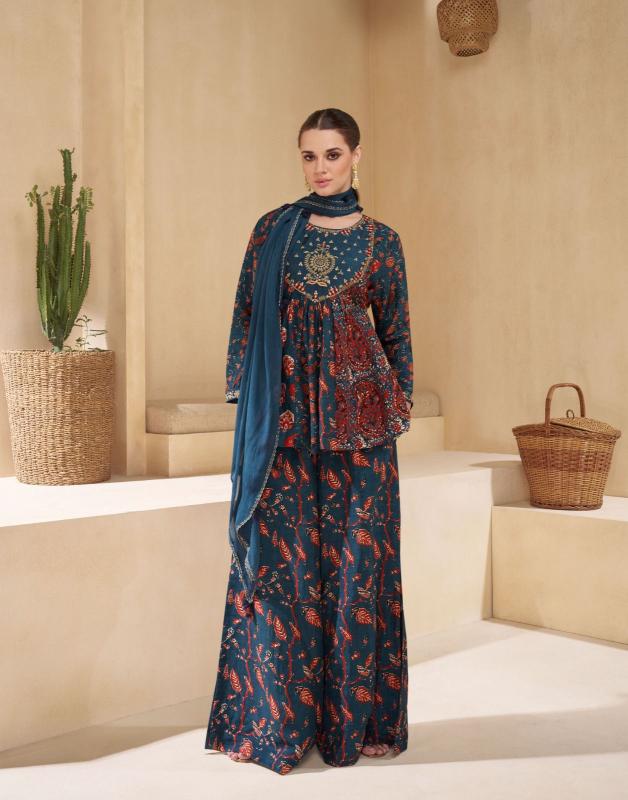 Sayuri Chakori Designer Silk Salwar Kameez Wholesale catalog
