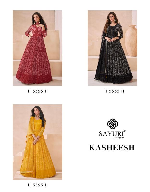 Sayuri Kasheesh Georgette Designer Salwar Kameez Wholesale catalog