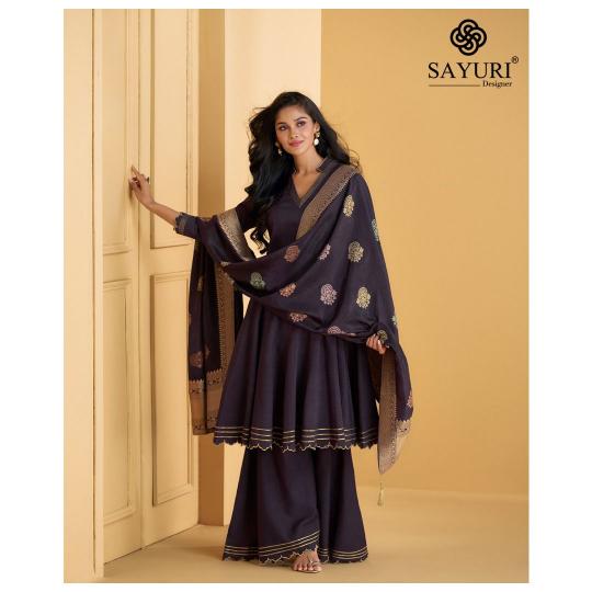 Sayuri Mandira Designer Silk Salwar Kameez Wholesale catalog