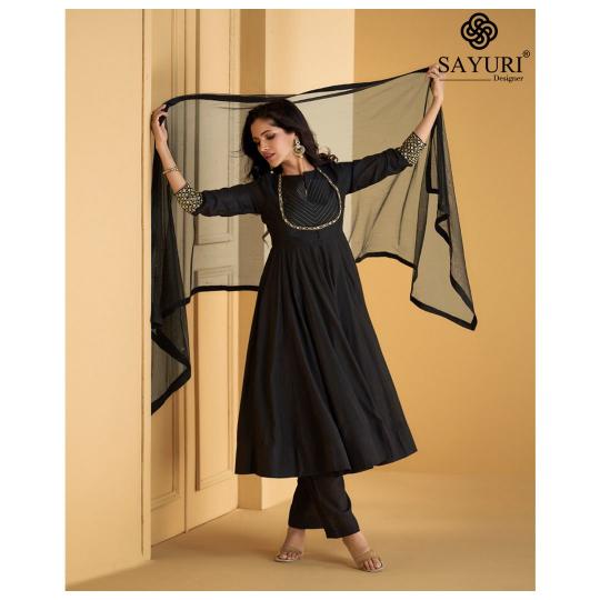 Sayuri Mandira Designer Silk Salwar Kameez Wholesale catalog