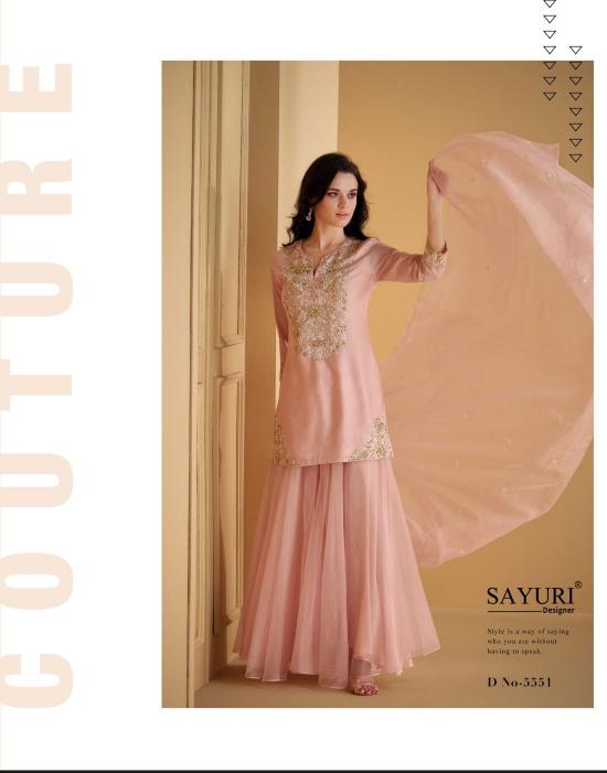 Sayuri Suhani Designer Silk Salwar Kameez wholesale catalog