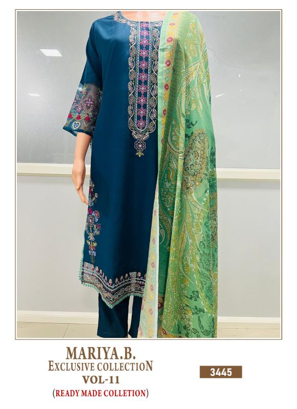 Shree Mariya B Exclusive 11 Ready Made Cotton Dupatta Pakistani Suit wholesale catalog