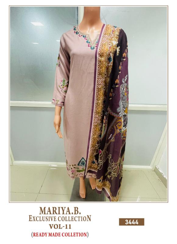 Shree Mariya B Exclusive 11 Ready Made Cotton Dupatta Pakistani Suit wholesale catalog